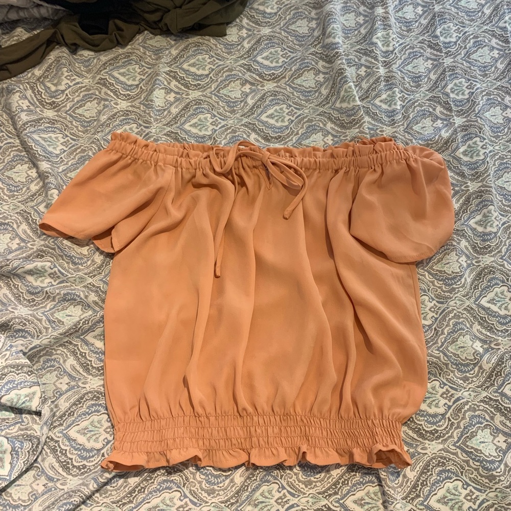 off the shoulder blouse